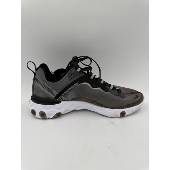 RARE Nike React‎ Element 87 Anthracite Charcoal See Through Sneaker Sz 6 2018 - Picture 5 of 9